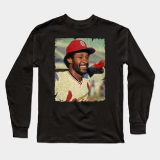 Ozzie Smith - Shortstop (13) Long Sleeve T-Shirt